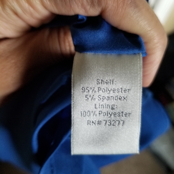 Lauren Conrad royal blue drop waist dress size 2 - Picture 7 of 9